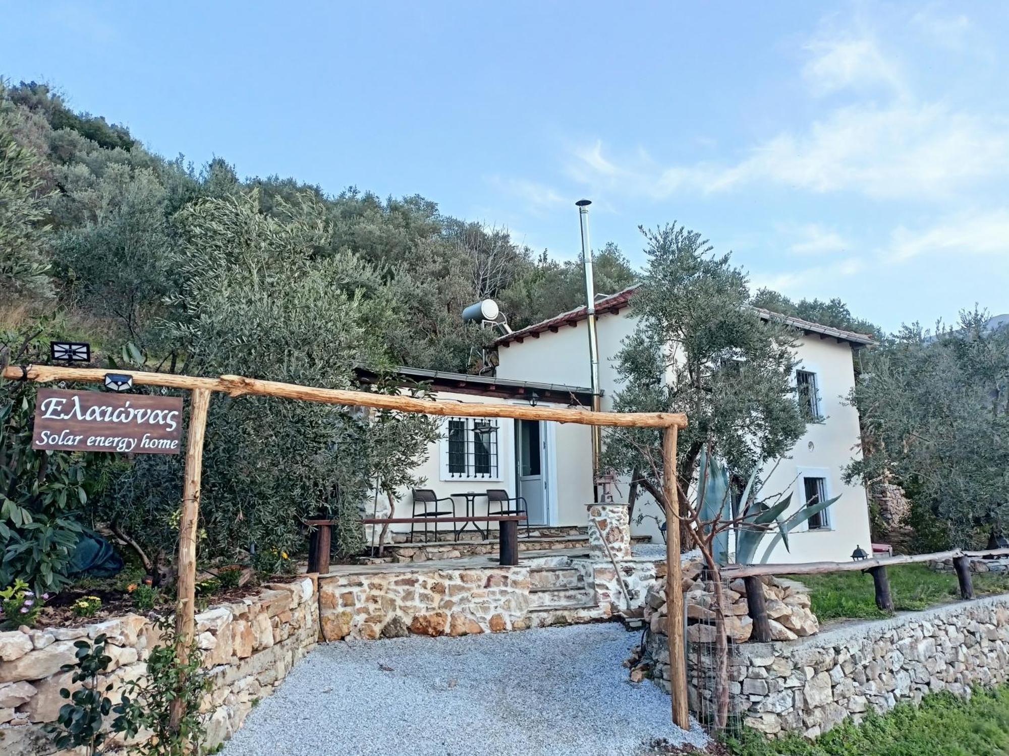 Villa Ελαιώνας - Solar Energy House Chorefton Esterno foto